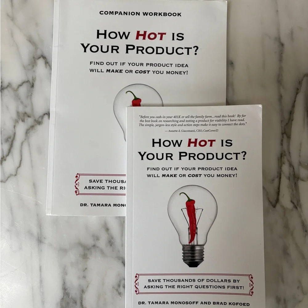 Self-Help Business Book & Workbook - How Hot Is Your Product?